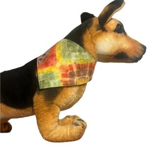 - Hand dyed pet bandana